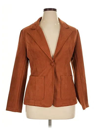 Pre-owned Solitaire Blazer Jacket In Brown