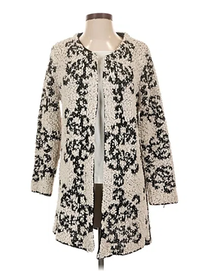 Pre-owned Solitaire Cardigan Sweater In Ivory