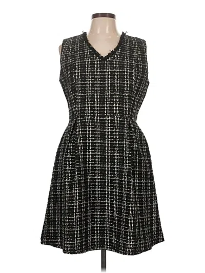 Pre-owned Solitaire Casual Dress In Black