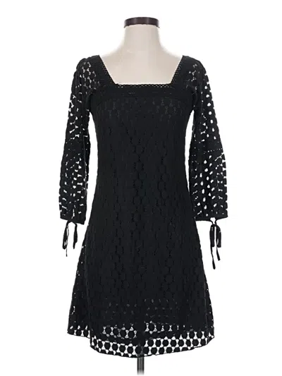 Pre-owned Solitaire Casual Dress In Black