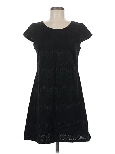 Pre-owned Solitaire Casual Dress In Black