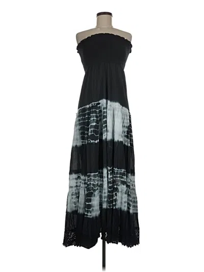 Pre-owned Solitaire Casual Dress In Black
