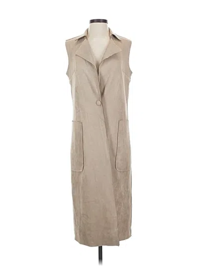 Pre-owned Solitaire Casual Dress In Brown