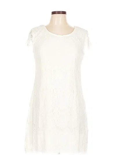 Pre-owned Solitaire Casual Dress In Ivory
