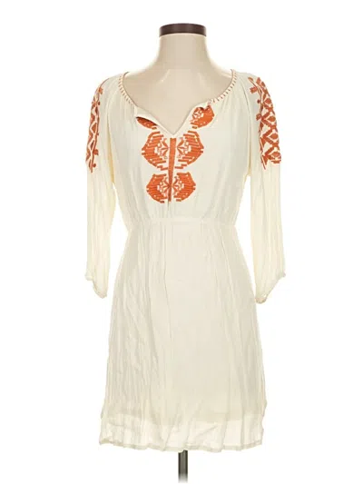 Pre-owned Solitaire Casual Dress In Ivory