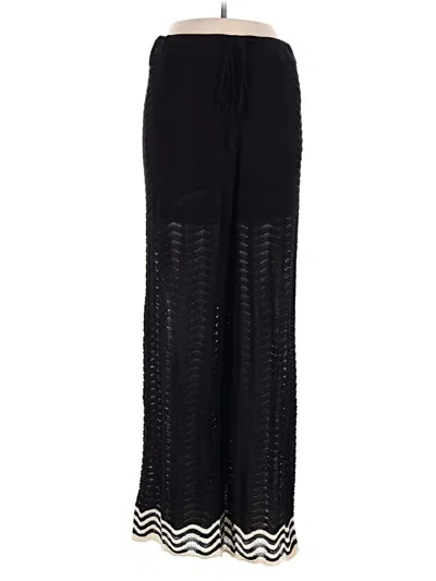 Pre-owned Solitaire Casual Pants In Black