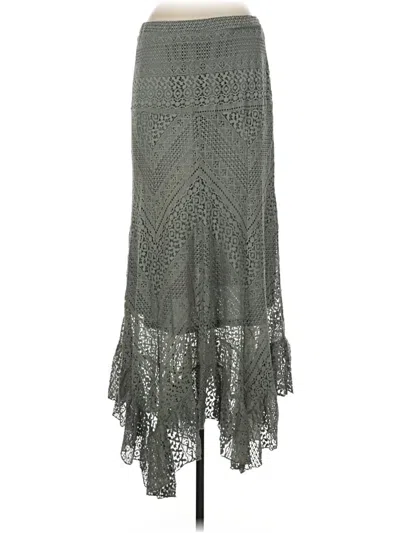 Pre-owned Solitaire Casual Skirt In Gray
