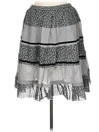 Pre-owned Solitaire Casual Skirt In Gray