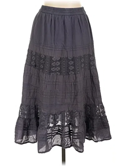 Pre-owned Solitaire Casual Skirt In Gray