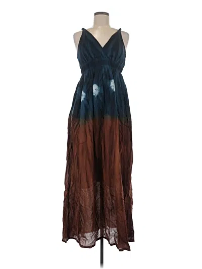 Pre-owned Solitaire Cocktail Dress In Blue