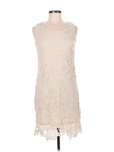 Pre-owned Solitaire Cocktail Dress In Ivory