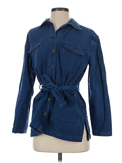 Pre-owned Solitaire Denim Jacket In Blue