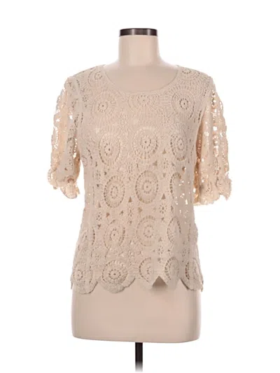 Pre-owned Solitaire Short Sleeve T-shirt In Ivory