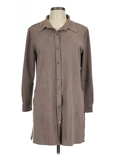 Pre-owned Solitaire Trenchcoat In Gray