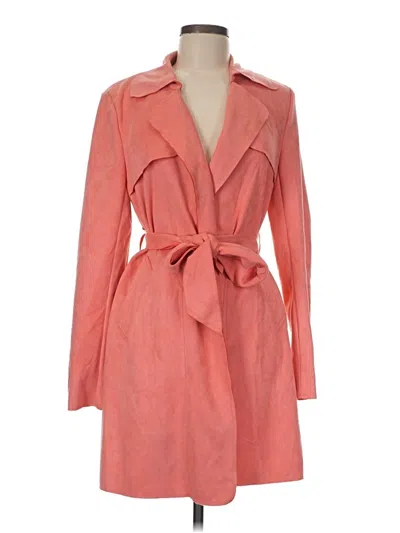 Pre-owned Solitaire Trenchcoat In Pink