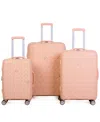Solite Delaney 3-piece Expandable Spinner Luggage Set