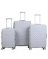 Solite Delaney 3-piece Expandable Spinner Luggage Set