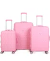 Solite Delaney 3-piece Expandable Spinner Luggage Set