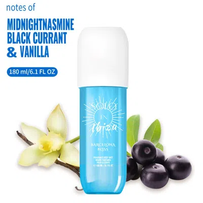 Solo En Ibiza [ Mist] 1pcs Set 6.1fl. oz Long-lasting Hair & Body Fragrance Misfor Women In Blue