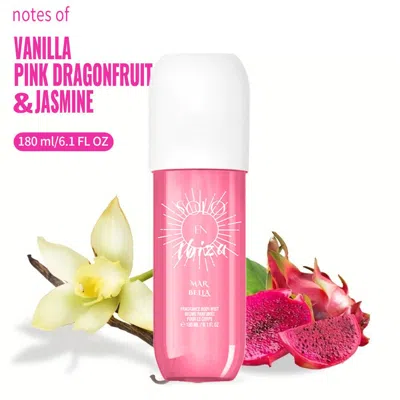 Solo En Ibiza [ Mist] 1pcs Set 6.1fl. oz Long-lasting Hair & Body Fragrance Misfor Women In Pink