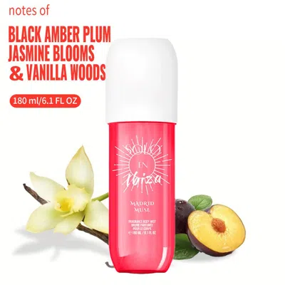 Solo En Ibiza [ Mist] 1pcs Set 6.1fl. oz Long-lasting Hair & Body Fragrance Misfor Women In Transparent