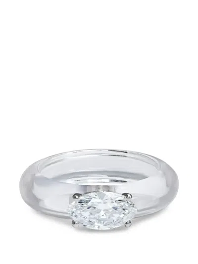 Solo For Diamonds Diamond Ring In Purple