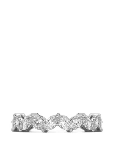 Solo For Diamonds Marquise-cut Diamond-embellished Ring In Pattern