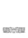 Solo For Diamonds Pear-cut Diamond Ring In Silver