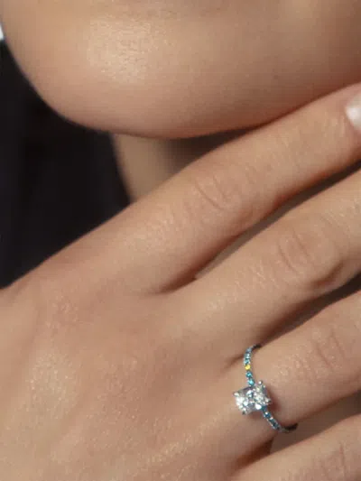Solo For Diamonds X Daria Shapovalova Diamond Ring In Silver