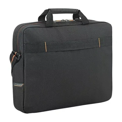 Solo New York Ace Slim Briefcase In Black