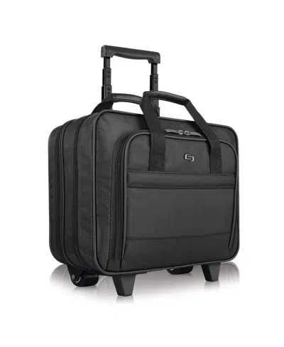 Solo Carnegie Rolling Case In Black