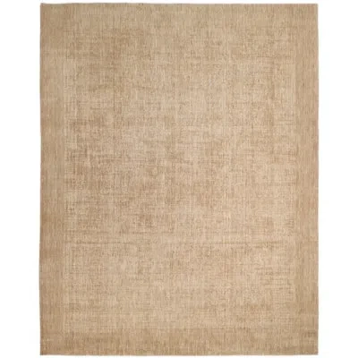 Solo Rugs Aberdeen, Handmade Area Rug In Brown