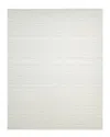 Solo Rugs Barry Contemporary Geometric Hand-woven Wool-blend Area Rug In Beige