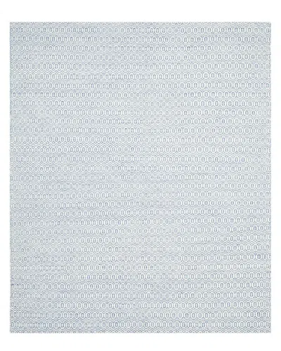 Solo Rugs Chatham Handmade Wool-blend Flatweave Rug In Blue
