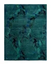 Solo Rugs Contemporary-modern Wool Overdyed Area Rug