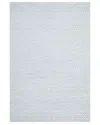 Solo Rugs Flatweave Hand-woven Wool Rug In Cream