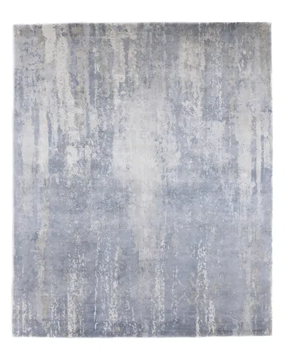 Solo Rugs Hagues Loom-knotted Rug In Gray