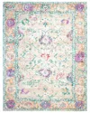 Solo Rugs Ithica Contemporary Floral Hand-loomed Wool-blend Area Rug In Beige