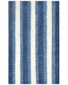 Solo Rugs Levi Handmade Rug In Blue