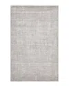 Solo Rugs Lodhi Loom Knotted Linen-blend Contemporary Rug