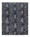 Solo Rugs Louis Contemporary Animal Hand-knotted Wool-blend Area Rug In Black
