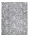 Solo Rugs Louis Contemporary Animal Hand-knotted Wool-blend Area Rug In Gray