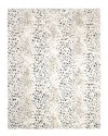 Solo Rugs Louis Contemporary Animal Hand-knotted Wool-blend Area Rug In Ivory