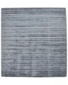 Solo Rugs Milo Handmade Solid Rug In Gray
