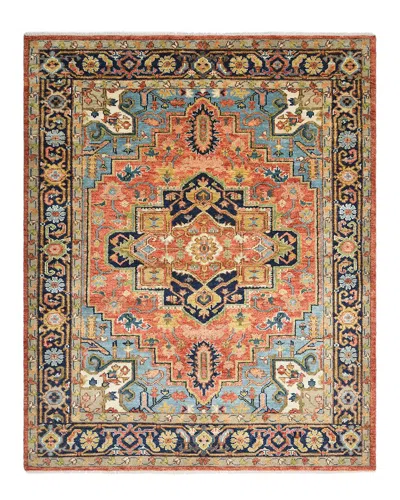 Solo Rugs Miranda Traditional Floral Hand-knotted Wool-blend Area Rug In Multi