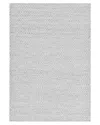 Solo Rugs Modern Hand-woven Wool Rug In Slate
