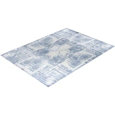 Solo Rugs Modern One-of-a-kind Hand-knotted Area Rug - Gray, 9' 1" X 12' 2"