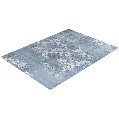 Solo Rugs Modern One-of-a-kind Hand-knotted Area Rug - Gray, 9' 2" X 12' 0"