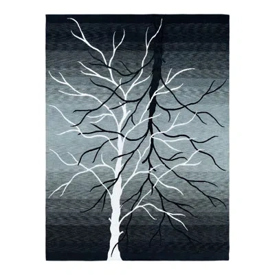 Solo Rugs Modern One-of-a-kind Handmade Area Rug - Gray, 9' 0" X 12' 0"
