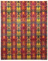 Solo Rugs Modern Wool Rug In Red